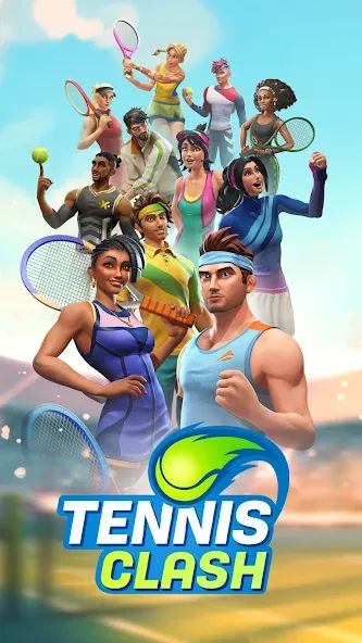 Tennis Clash: Multiplayer Game (Теннис Клаш)  [МОД Unlocked] Screenshot 4