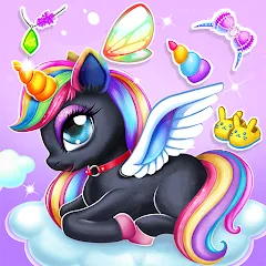 Скачать взлом Unicorn Dress up Girls Game  [МОД Меню] - полная версия apk на Андроид