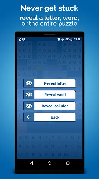 Crossword Puzzle (Кроссворд Пазл)  [МОД Unlimited Money] Screenshot 3