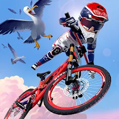 Скачать взлом Downhill Masters (Даунхилл мастерс)  [МОД Unlimited Money] - полная версия apk на Андроид