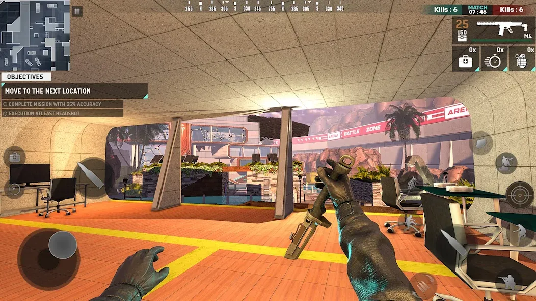 BattleZone: PvP FPS Shooter (Батлзон)  [МОД Много монет] Screenshot 4
