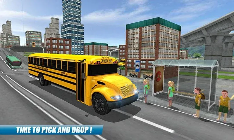 School Bus Driving Game  [МОД Бесконечные деньги] Screenshot 5