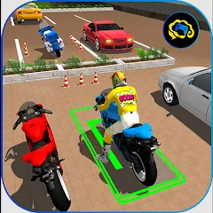 Взломанная Bike Parking Moto Driving Game (Ларонг Парадахан нг Бисиклета)  [МОД Menu] - стабильная версия apk на Андроид