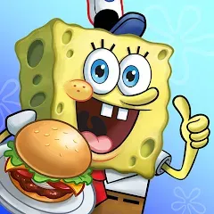 Скачать взлом SpongeBob: Krusty Cook-Off  [МОД Unlimited Money] - стабильная версия apk на Андроид