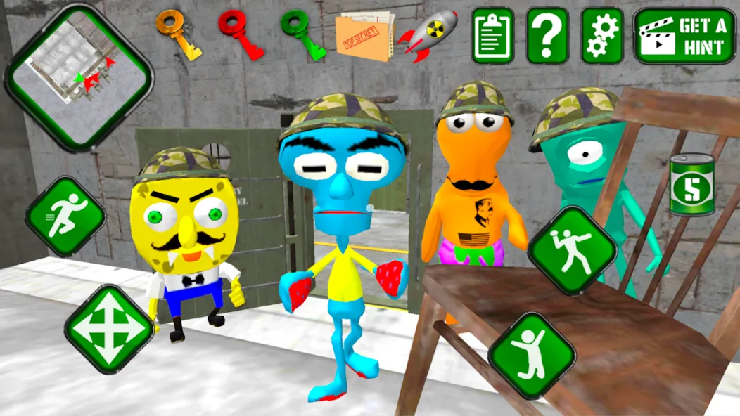 Sponge Area 51. Neighbor Alien  [МОД Mega Pack] Screenshot 4