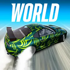 Взлом Drift Max World - Racing Game (Дрифт Макс Ворлд)  [МОД Menu] - последняя версия apk на Андроид