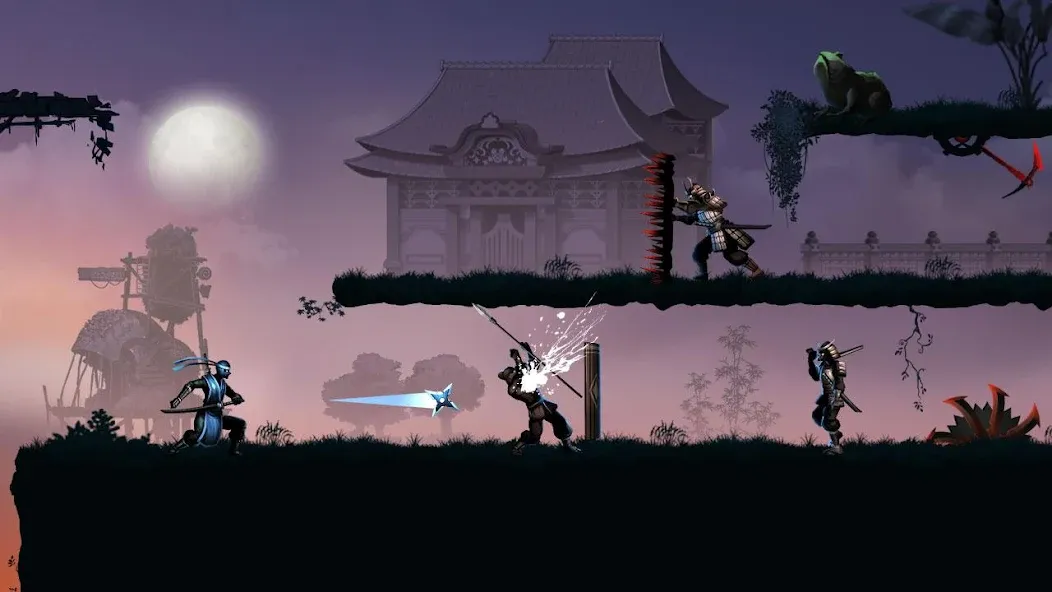 Ninja warrior: legend of adven  [МОД Mega Pack] Screenshot 2