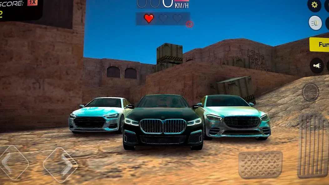 Racing in Car - Multiplayer (Рейсинг ин Кар)  [МОД Бесконечные монеты] Screenshot 4