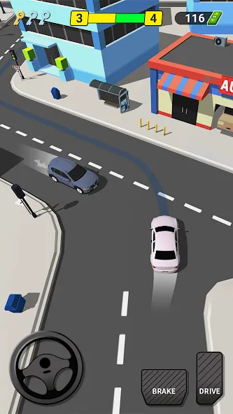 Pick Me Up 3D: Taxi Game (Пик Ми Ап 3Д)  [МОД Много монет] Screenshot 3