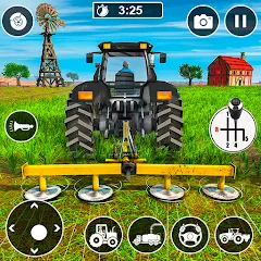 Взлом Real Tractor Driving Games (Риал Трактор Драйвинг Геймс)  [МОД Все открыто] - стабильная версия apk на Андроид