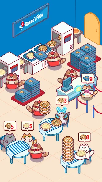 Cat Snack Bar: Cute Food Games (Кэт Снэк Бар)  [МОД Unlocked] Screenshot 5