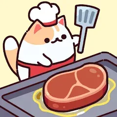 Взломанная Cat Snack Bar: Cute Food Games (Кэт Снэк Бар)  [МОД Unlocked] - полная версия apk на Андроид