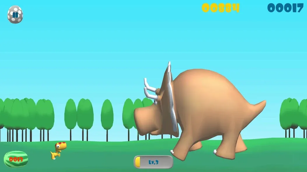 Dinosaur Run (Динозавр Ран)  [МОД Бесконечные деньги] Screenshot 3