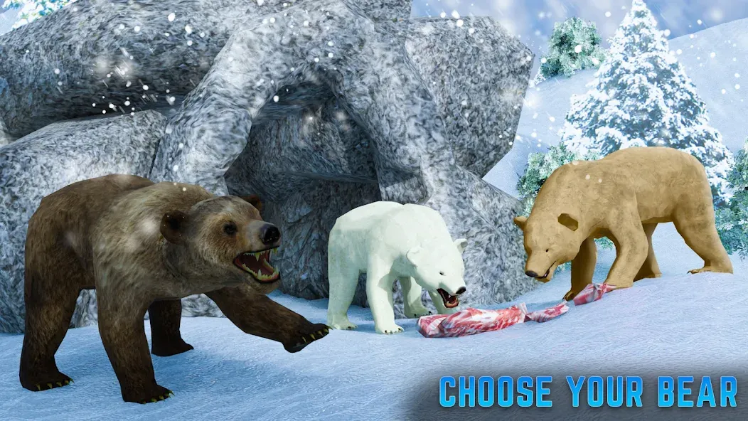 Polar Bear Family Survival  [МОД Unlimited Money] Screenshot 2