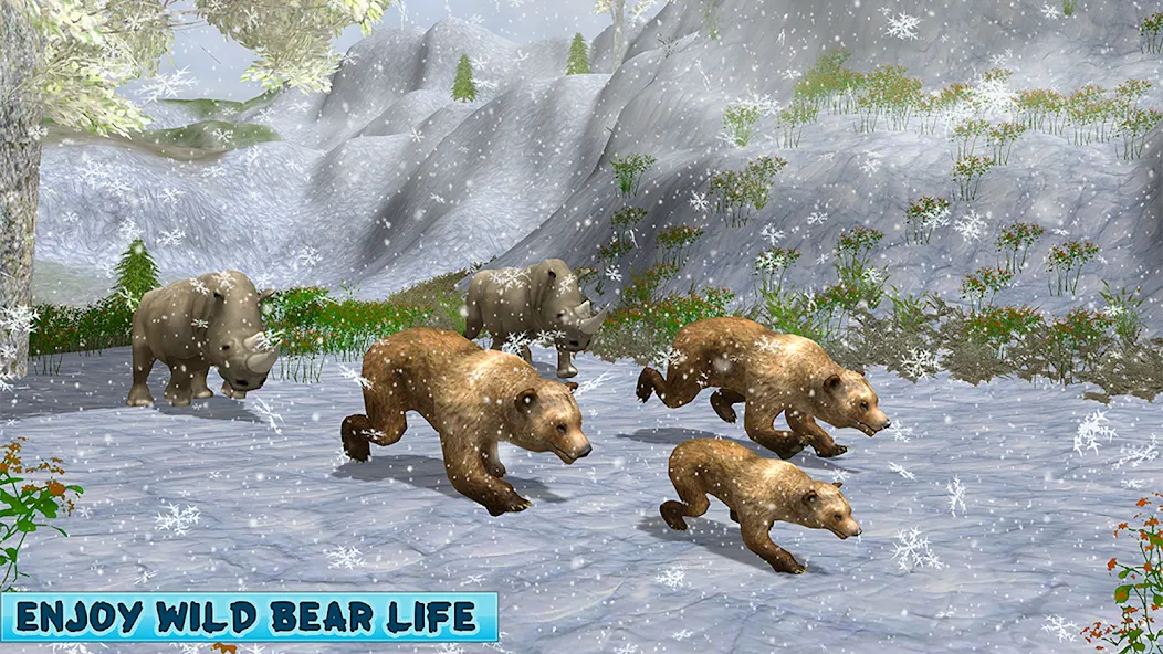 Polar Bear Family Survival  [МОД Unlimited Money] Screenshot 5