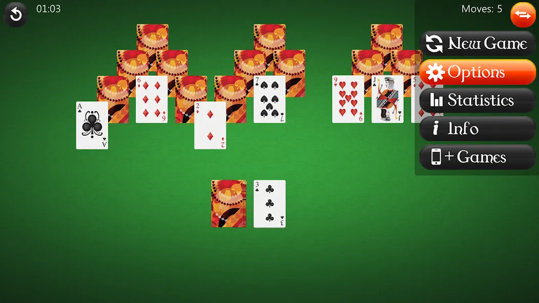 TriPeaks Solitaire (ТриПикс Пасьянс)  [МОД Menu] Screenshot 3