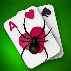 Скачать взломанную Spider Solitaire (Спайдер Солитер)  [МОД Меню] - полная версия apk на Андроид