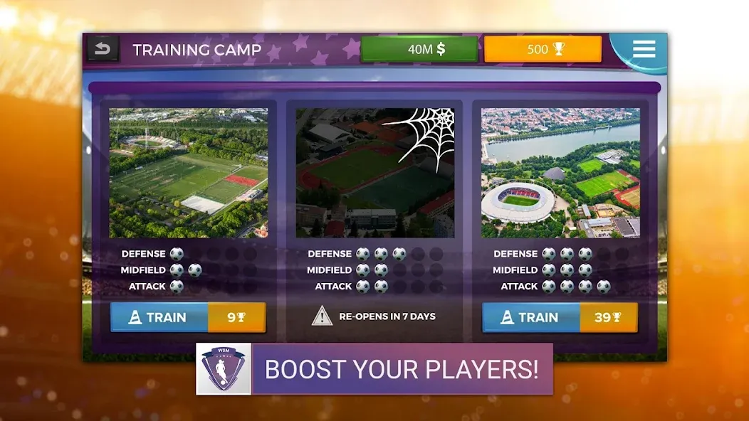 WSM - Women's Soccer Manager (ВСМ)  [МОД Unlocked] Screenshot 3