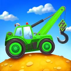 Взлом Build a House: Building Trucks  [МОД Все открыто] - полная версия apk на Андроид