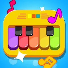 Взломанная Baby Piano Kids Music Games  [МОД Бесконечные деньги] - последняя версия apk на Андроид