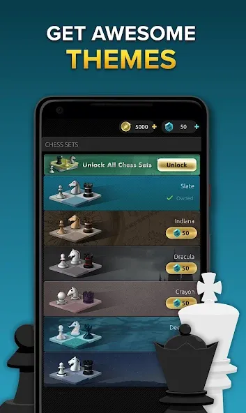 Chess Stars Multiplayer Online (Чесс Старс)  [МОД Бесконечные монеты] Screenshot 4