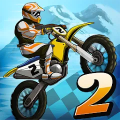 Скачать взлом Mad Skills Motocross 2 (Мад Скилс Мотокросс 2)  [МОД Menu] - последняя версия apk на Андроид