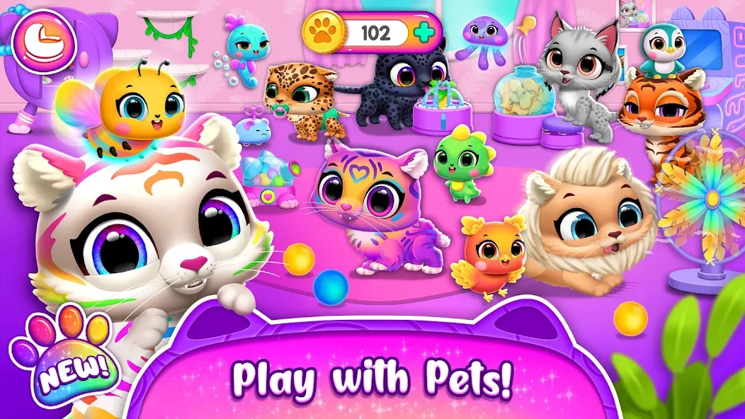 Jungle Floof - Island Pet Care (Джангл Флооф)  [МОД Unlimited Money] Screenshot 2