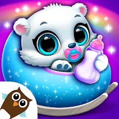 Скачать взломанную Jungle Floof - Island Pet Care (Джангл Флооф)  [МОД Unlimited Money] - стабильная версия apk на Андроид