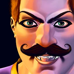 Взломанная Scary Neighbor Strange Teacher  [МОД Mega Pack] - стабильная версия apk на Андроид