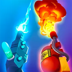 Скачать взлом Crazy Gun Inventor (Крейзи Ган Инвентор)  [МОД Меню] - стабильная версия apk на Андроид