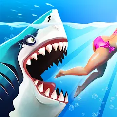 Взлом Hungry Shark World (Хангри Шарк Ворлд)  [МОД Бесконечные монеты] - последняя версия apk на Андроид