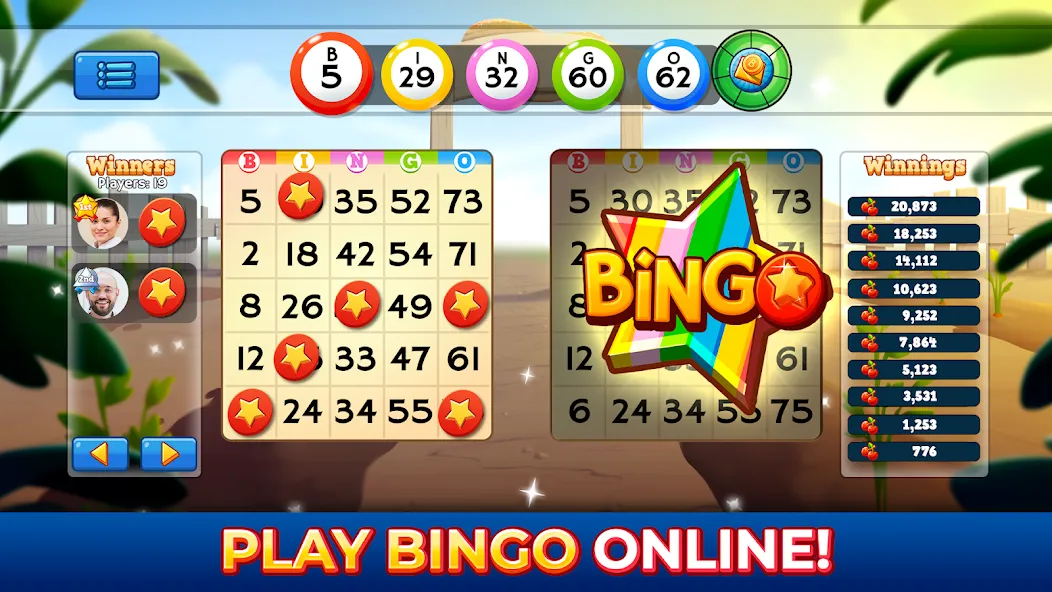 Bingo Pop: Play Live Online (Бинго Поп)  [МОД Много монет] Screenshot 1