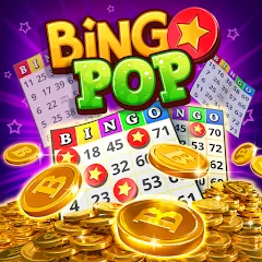 Скачать взломанную Bingo Pop: Play Live Online (Бинго Поп)  [МОД Много монет] - последняя версия apk на Андроид