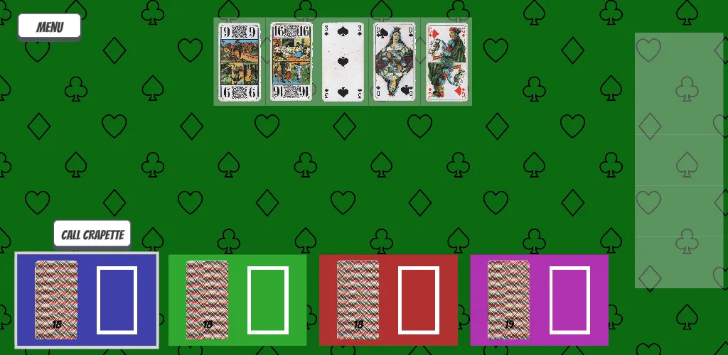 Crapette multiplayer solitaire (Крапет мультиплеер солитер)  [МОД Много денег] Screenshot 1