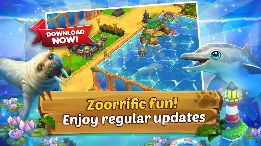 Zoo 2: Animal Park (Зу 2)  [МОД Unlimited Money] Screenshot 2