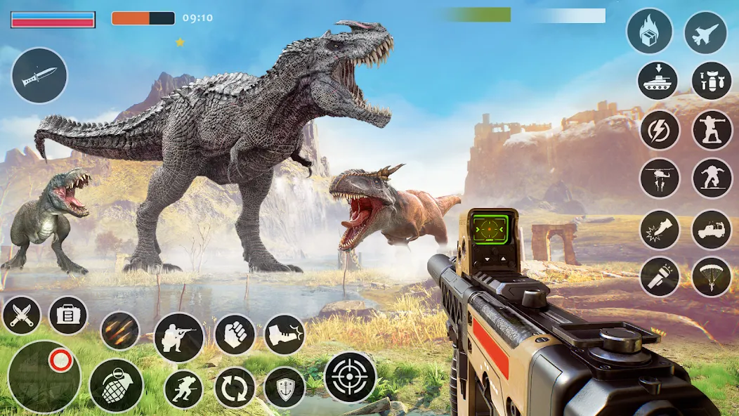 Wild Dino Hunting: Zoo Hunter (Дино Хантер)  [МОД Бесконечные деньги] Screenshot 3