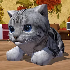 Взлом Cute Pocket Cat 3D (Сьют Покет Кэт 3Д)  [МОД Бесконечные деньги] - последняя версия apk на Андроид