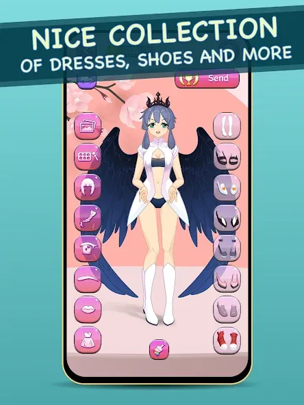 Anime Dress Up for Adults  [МОД Много денег] Screenshot 3