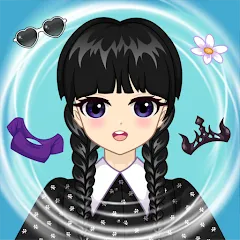 Взломанная Anime Dress Up for Adults  [МОД Много денег] - стабильная версия apk на Андроид