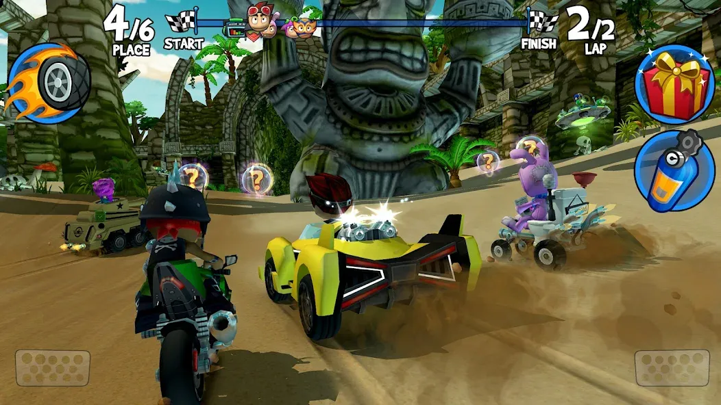 Beach Buggy Racing 2 (Бич Багги Рейсинг 2)  [МОД Unlimited Money] Screenshot 1