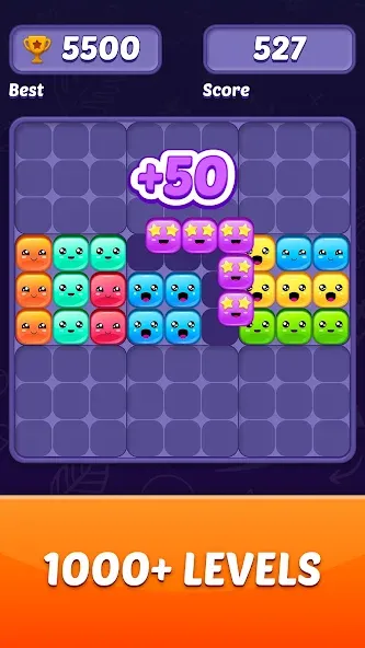 Block Puzzle Game (Блокголоволомка игра)  [МОД Unlimited Money] Screenshot 2