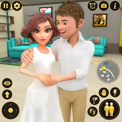 Взлом The Mother Sim Life Mom Games  [МОД Unlimited Money] - стабильная версия apk на Андроид