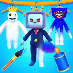 Взломанная DIY Factory : Garten Monsters (ДИУАЙ Фактори)  [МОД Бесконечные монеты] - полная версия apk на Андроид