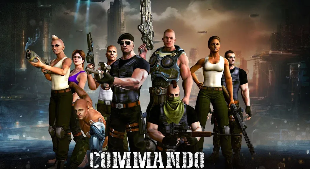 V Commando shooting  [МОД Mega Pack] Screenshot 4