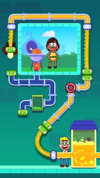 Flow Legends: Pipe Games (Флоу Легенды)  [МОД Много денег] Screenshot 2