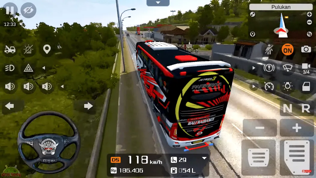 Coach Tourist Bus City Driving  [МОД Unlimited Money] Screenshot 2