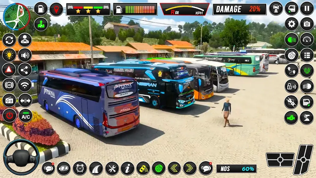 Euro Bus Simulator - Bus Games  [МОД Menu] Screenshot 3