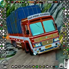 Скачать взломанную Indian Truck Offroad Cargo Sim (Индийский грузовик   )  [МОД Все открыто] - стабильная версия apk на Андроид