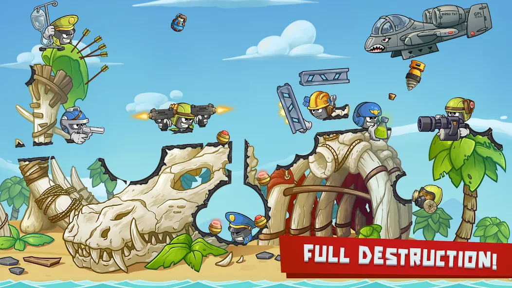 Warlings 2: Total Armageddon (Варлингс 2)  [МОД Много денег] Screenshot 1