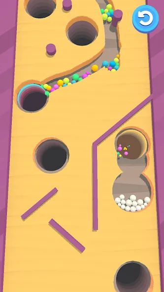 Sand Balls - Puzzle Game (Сэнд Боллс)  [МОД Много денег] Screenshot 3